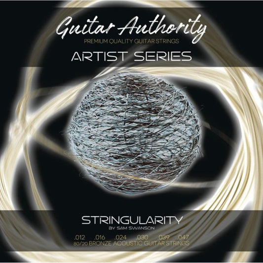 Sam Swanson Artist Series 80/20 Bronze Stringularity 12-47 Acoustic Guitar Strings